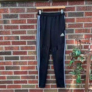 Adidas Black and White 3 Striped Women’s Soccer Pants